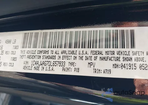 2013 Jeep Wrangler Sport from USA, damaged, VIN 1C4AJWAG7DL657933